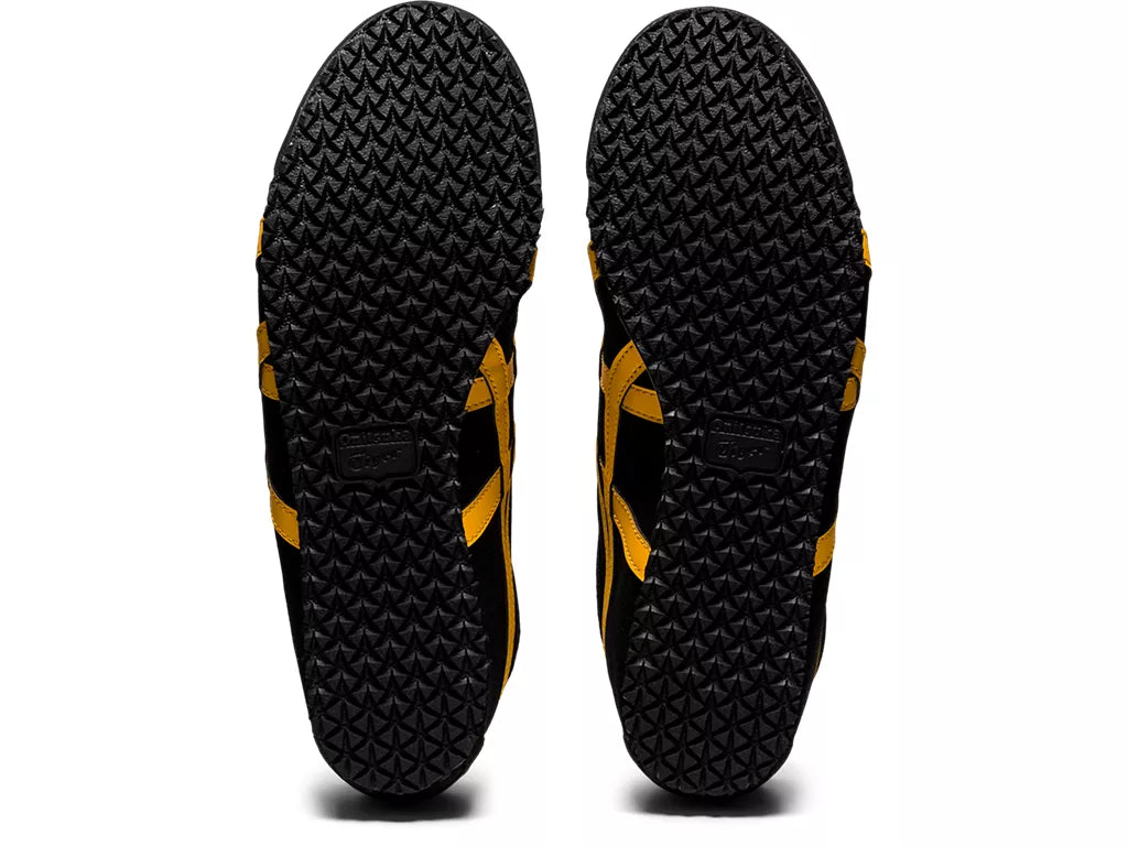 Onitsuka Tiger Mexico 66 Slip On Black Yellow For Womens