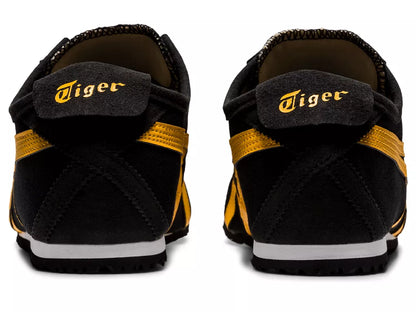 Onitsuka Tiger Mexico 66 Slip On Black Yellow For Womens