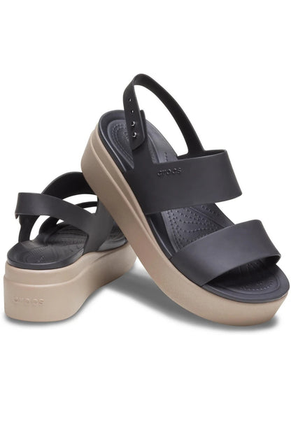Crocs Brooklyn Slingback Low Wedge Sandals