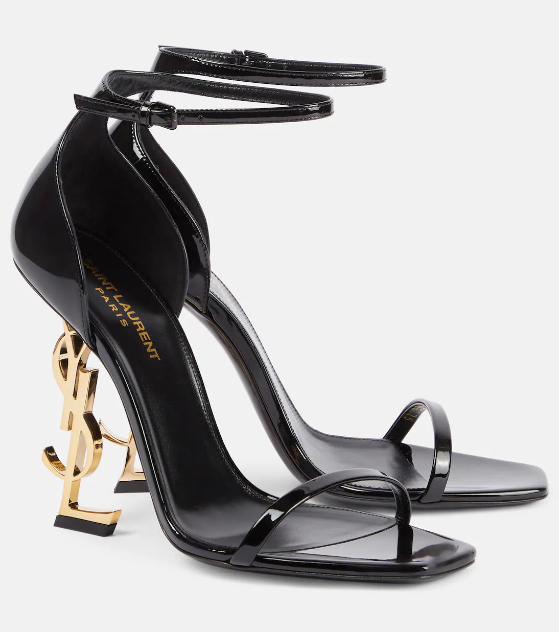YSL Opyum Heels Premium Black Gold
