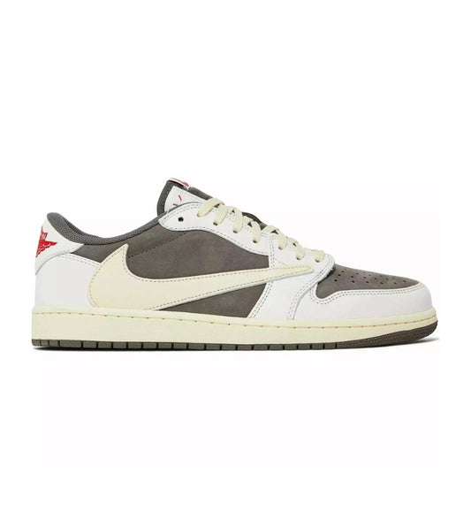 Nik_e Air Jordan Retro 1 Low X Travis Scott Reverse Mocha For Her