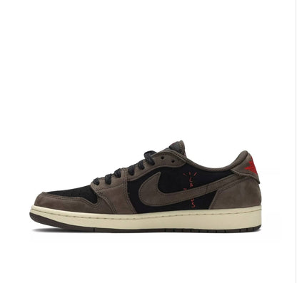 Nike_Air Jordan 1 Low X Travis Scott Dark Mocha