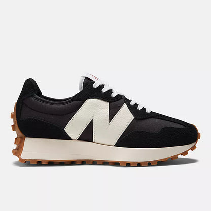 New Balance 327 Black White