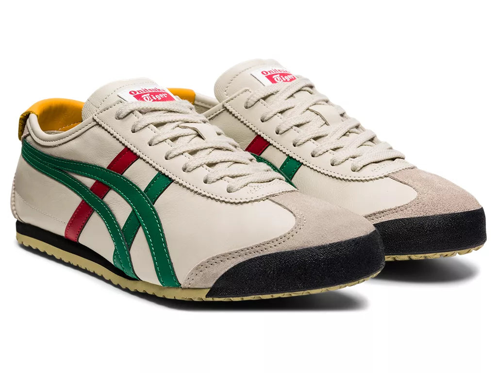 Onitsuka Tiger Mexico 66 Birch Green Red Yellow