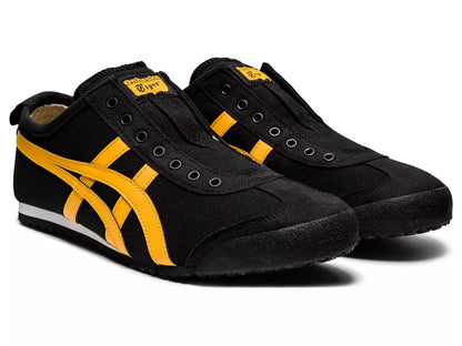 Onitsuka Tiger Mexico 66 Slip On Black Yellow For Womens