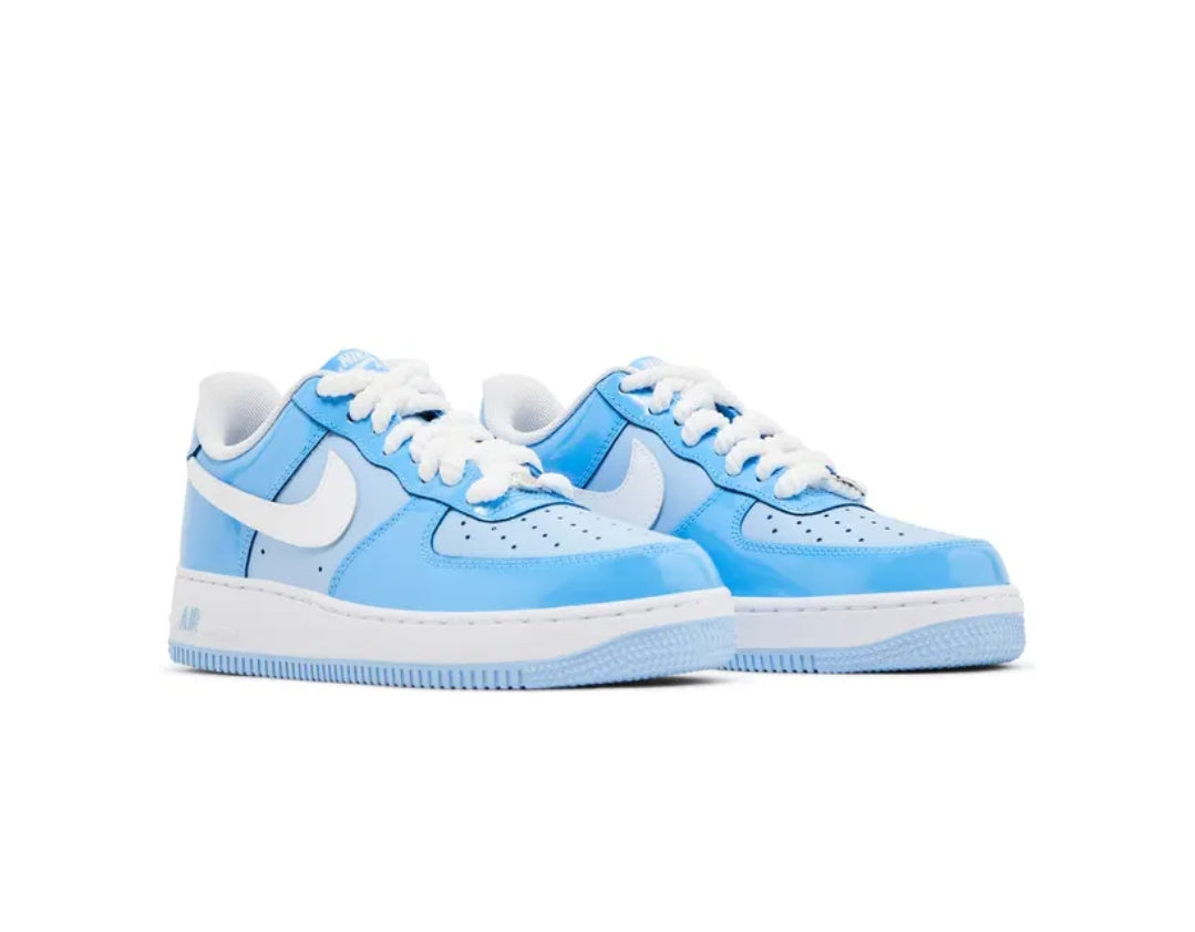 Nike Air Force 1 07 LV8 Psychic Blue Patent