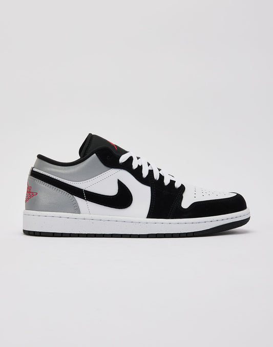 Nike Air Jordan Retro 1 Low SE Metallic Black Silver