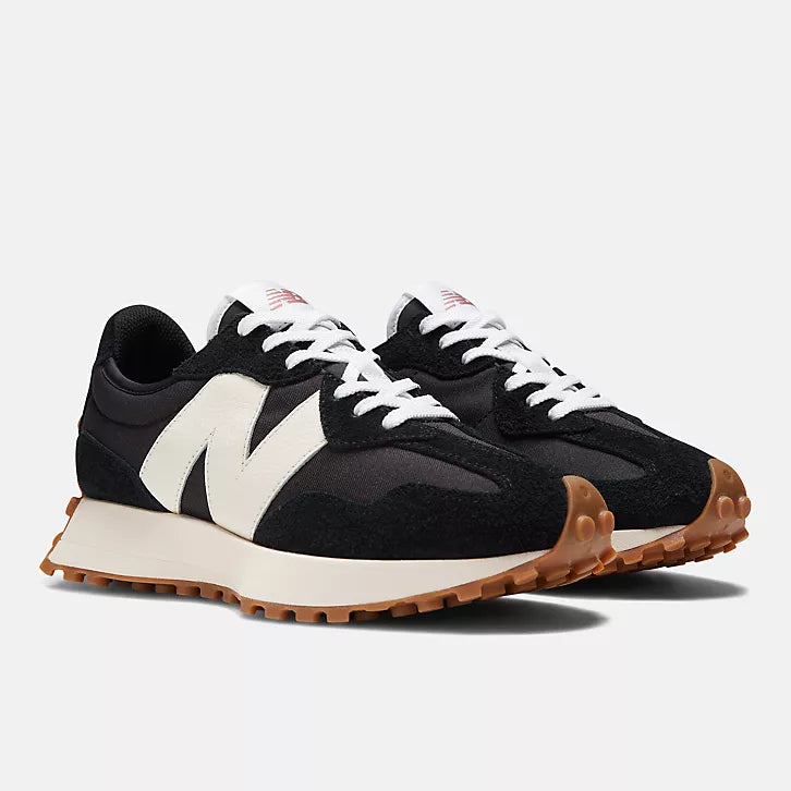 New Balance 327 Black White