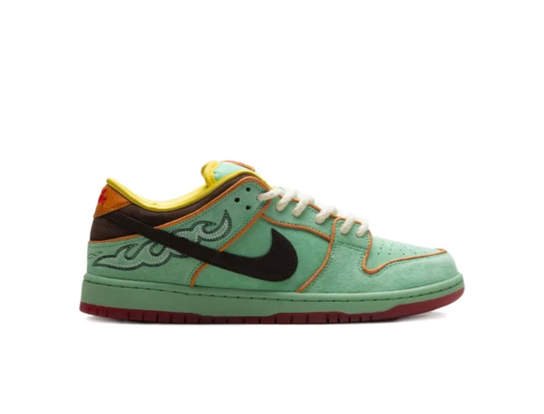 Nike SB Dunk Low QS Black Rodeo Tourmaline