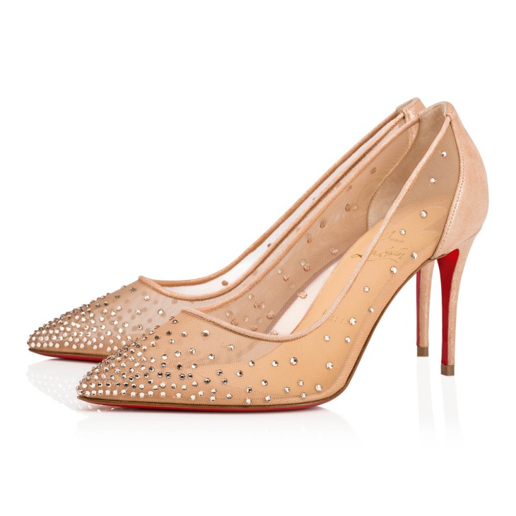 Christian_Louboutin Follies Strass Women Pumps Heel
