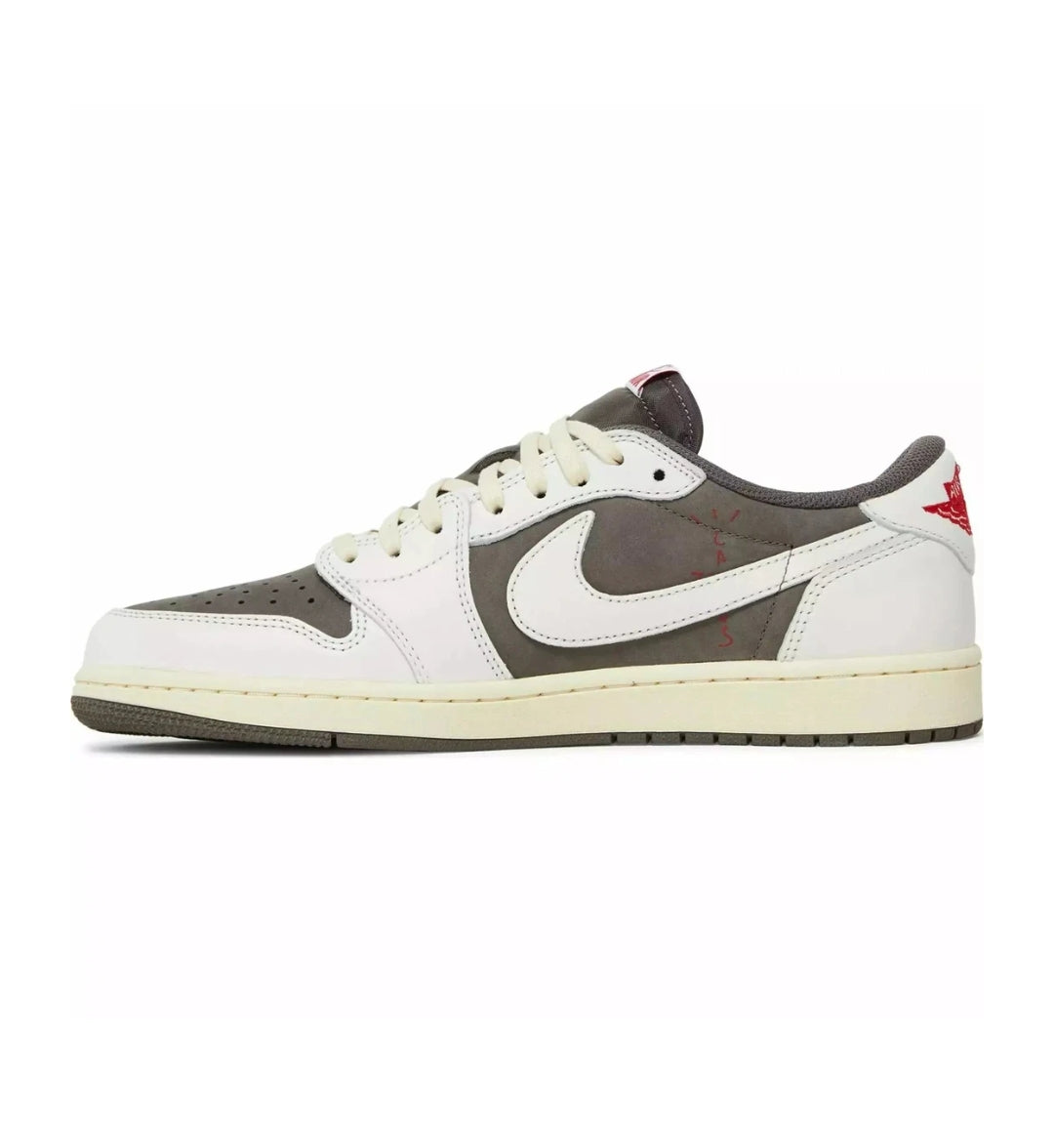 Nik_e Air Jordan Retro 1 Low X Travis Scott Reverse Mocha For Her